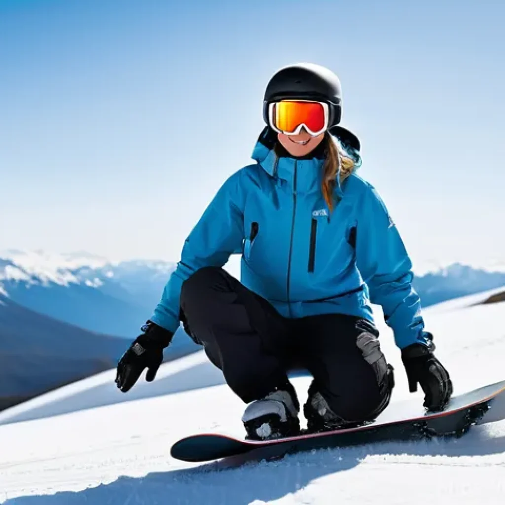 스노우보드 부츠 브랜드 추천 - **Prompt 1: The Apex of Comfort and Control**
    "A vibrant, eye-level shot of a snowboarder (gende...
