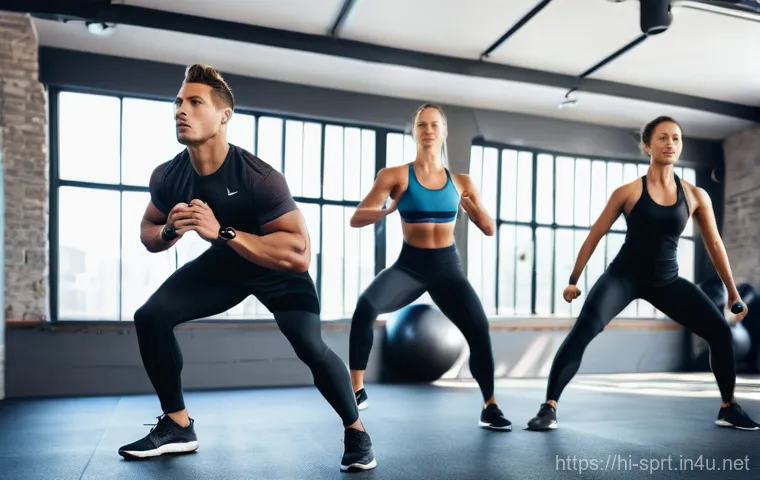 운동복 소재별 땀 흡수 테스트 - Prompt 1: High-Performance Synthetic Sportswear in Action**